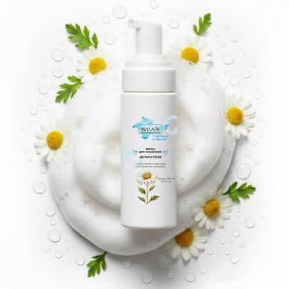 Пенка для умывания деликатная с ромашкой