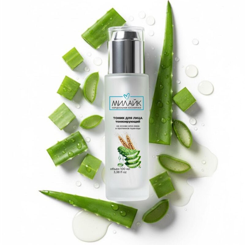6 Тоник для лица тонизирующий с алоэ