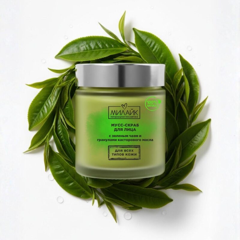 skrab-macha Мусс-скраб с матчей